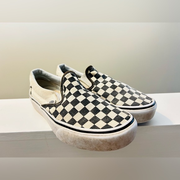 Vans Other - Vans Checkered Slip Ons